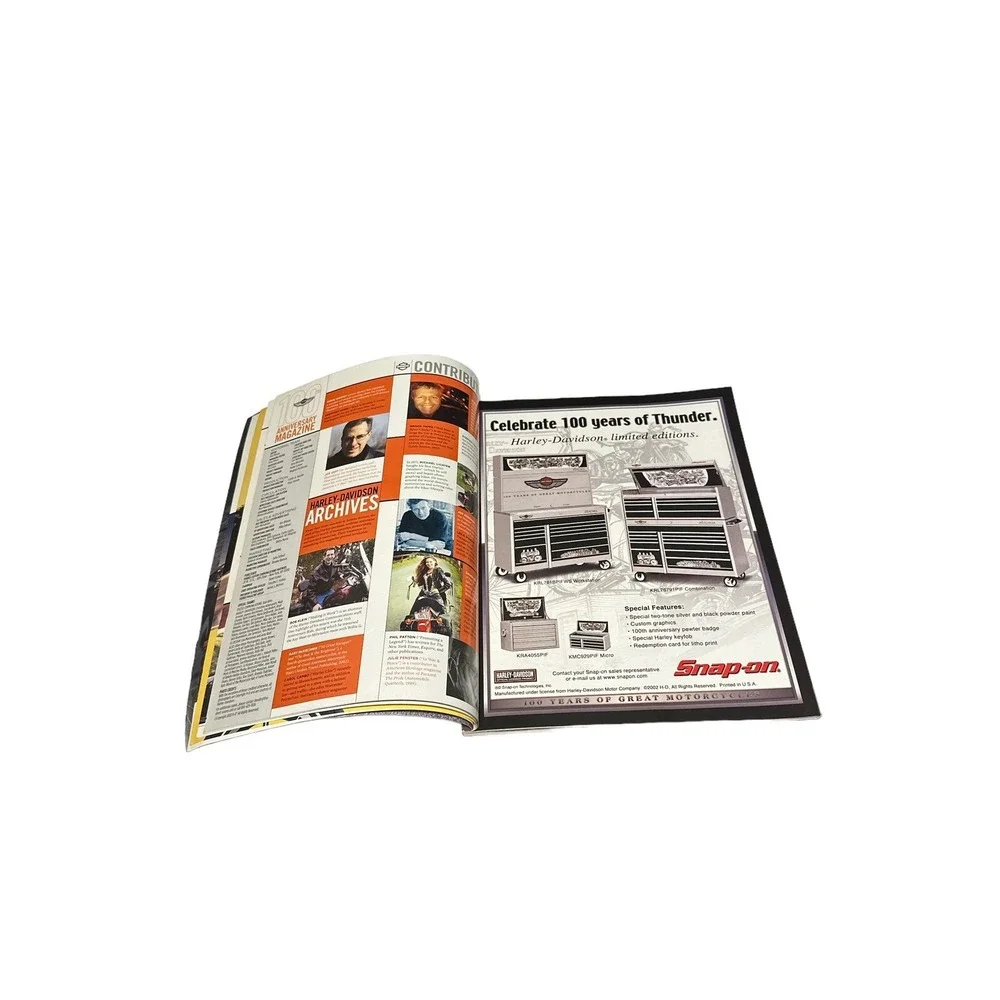 Harley-Davidson 100th Official Anniversary Collector's Edition Magazine1903-2003